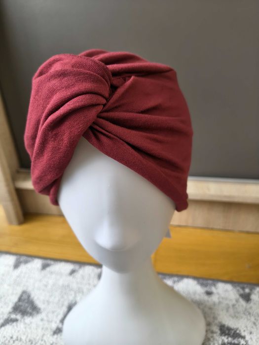 nowy turban bordo rozmiar uniwersalny