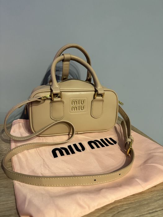 Torebka bezowa miu.miu