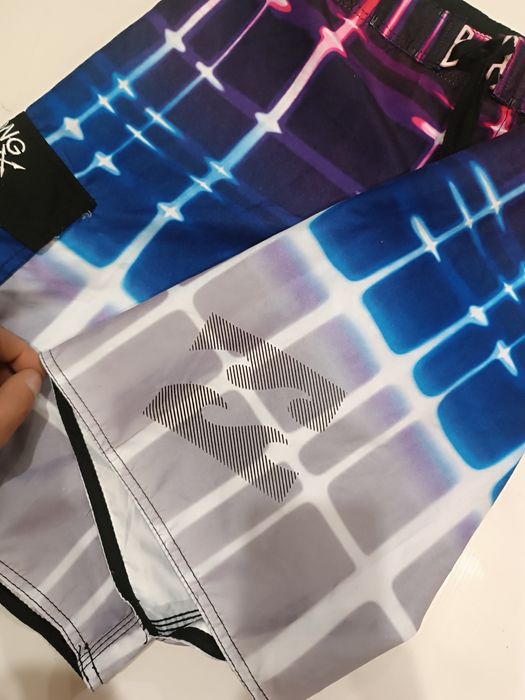 Billabong Platinum krótkie spodenki roz,34/L plażowe sportowe bawełna