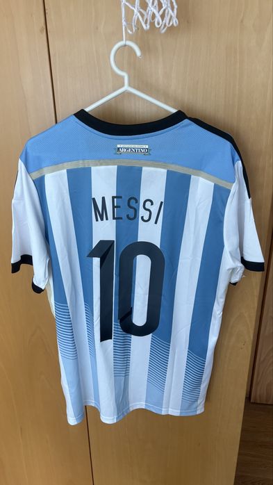 Camisola da Argentina 2014 do Messi