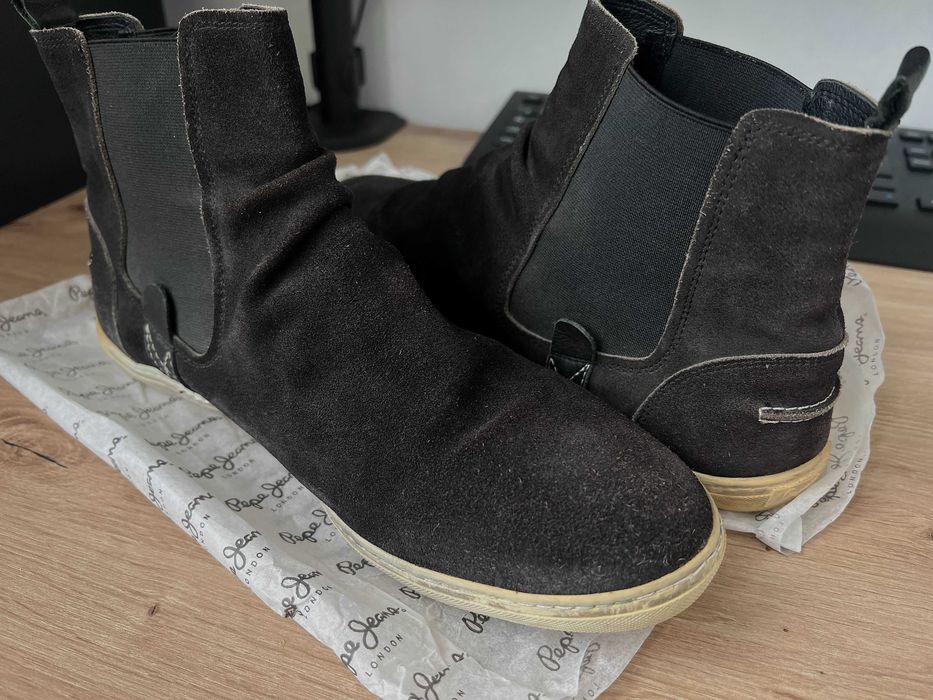 Замшеві челсі Pepe Jeans London 44