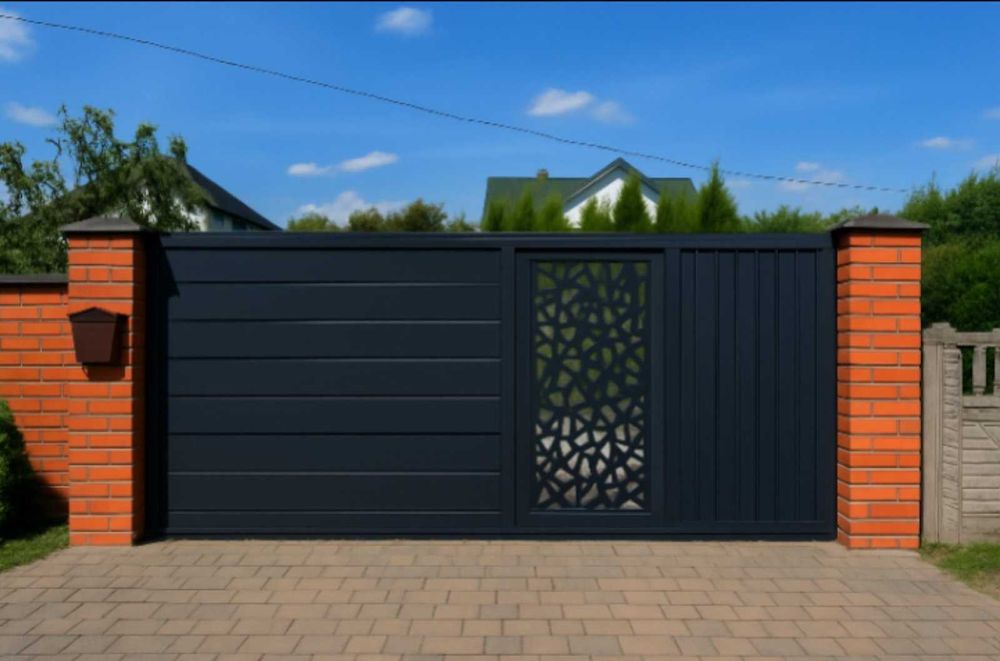 Виготовлення воріт / Монтаж АВТОМАТИКИ Металеві Ковані брами ПІД КЛЮЧ