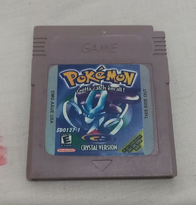 Pokémon Crystal Gameboy Color