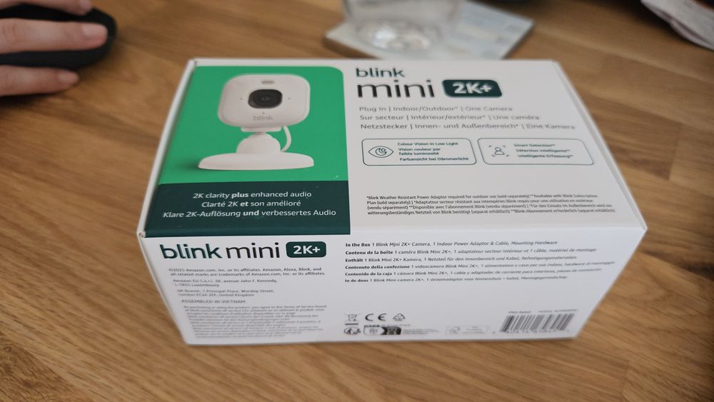 Câmera Blink mini 2K+