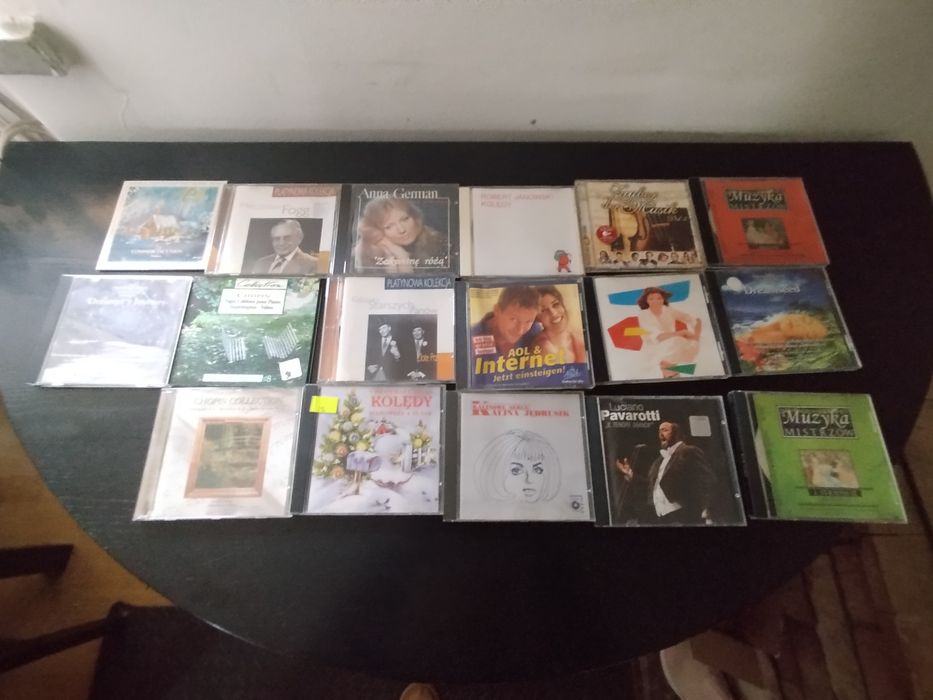 Sprzedam płyty CD. Jantar ,Pavarotti ,German ,Fogg itd