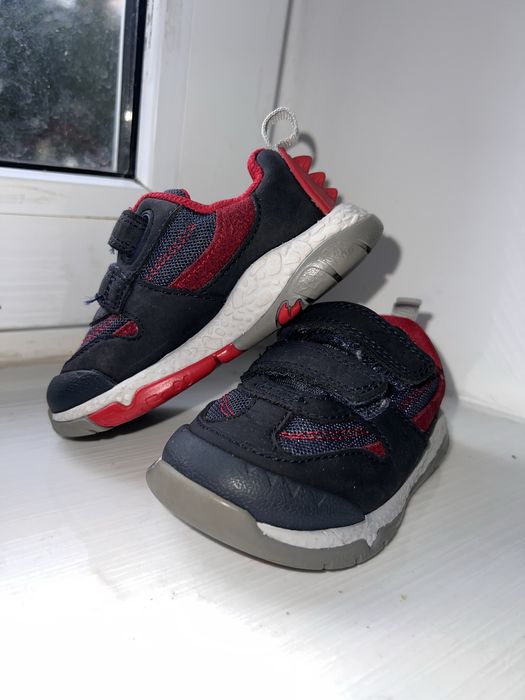 Кросівки Clarks Steggy Tall шкіряні 12 см ОРИГІНАЛ ботінки