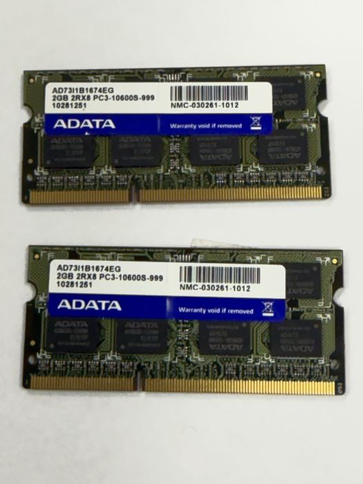 Memoria RAM DDR3 PC3-10600S para portátil