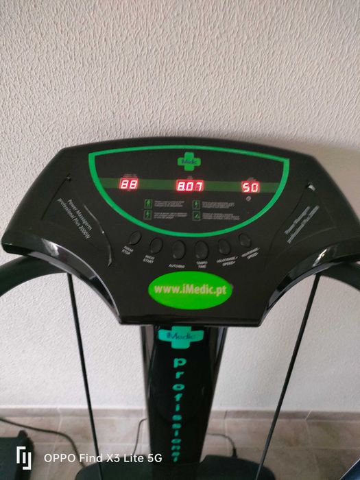 Plataforma vibratória Oscilante