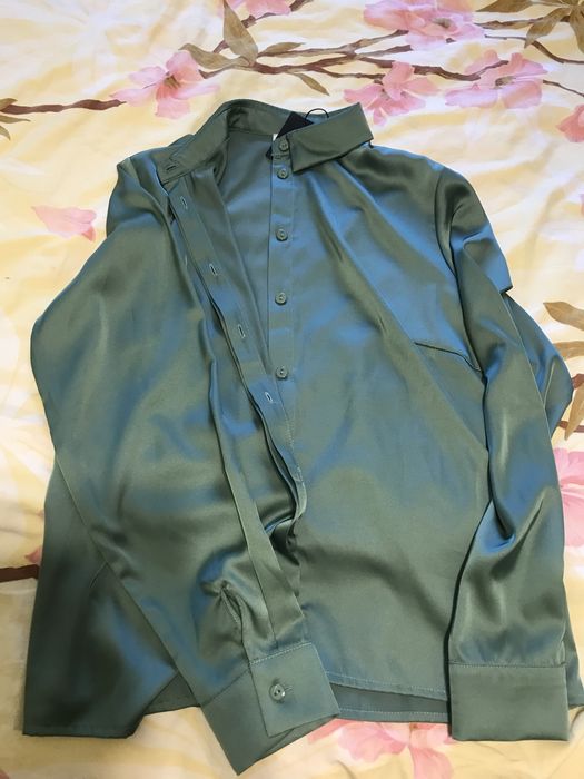 блуза шёлковая, XL Сорочка жіноча шовк XL