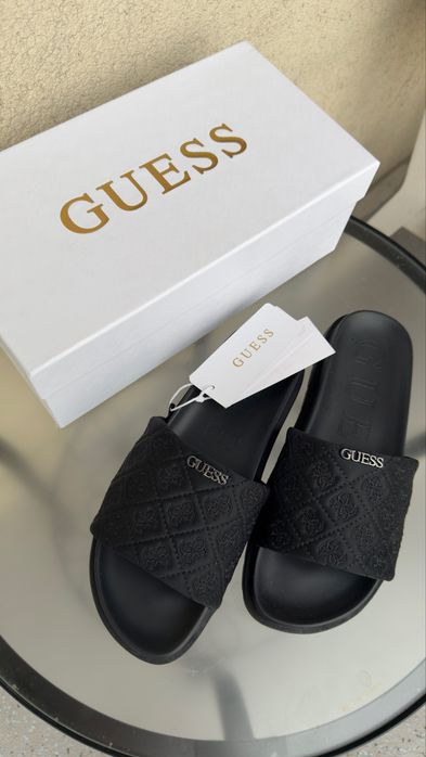 Nowe Oryginalne Klapki Guess 38 z metką i pudełkiem