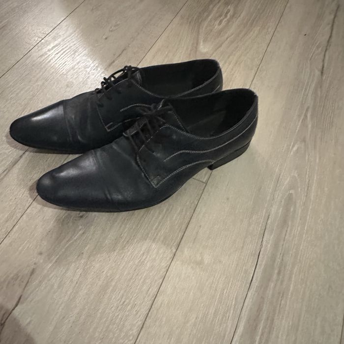 Eleganckie wizytowe polbuty meskie Dastan roz.41 skora naturalna!