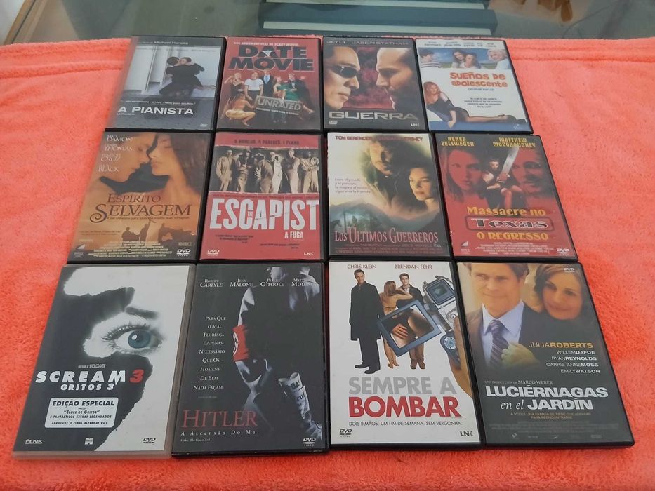 11-Coleção de 1009 filmes em muito bom estado.