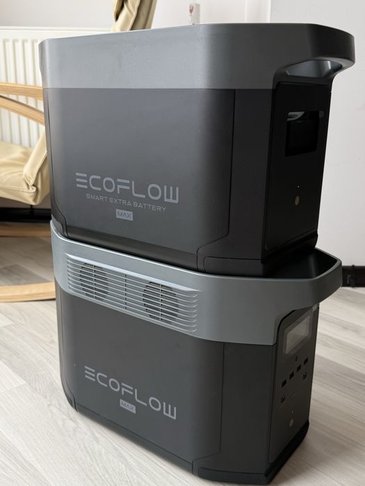 Зарядна станція EcoFlow DELTA Max 1600 + Додаткова батарея 2 кВт