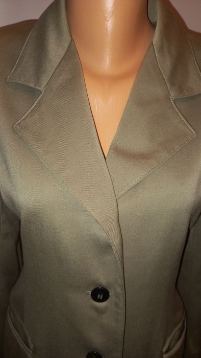 długa marynarka jednorzędowa L