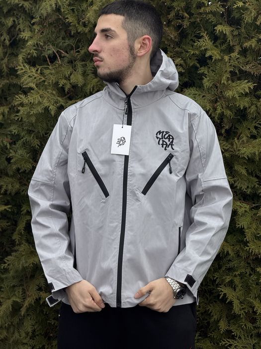 Вітрівка Mertra GORE-Tex сіра чоловіча ветровка Мертра мужская серая