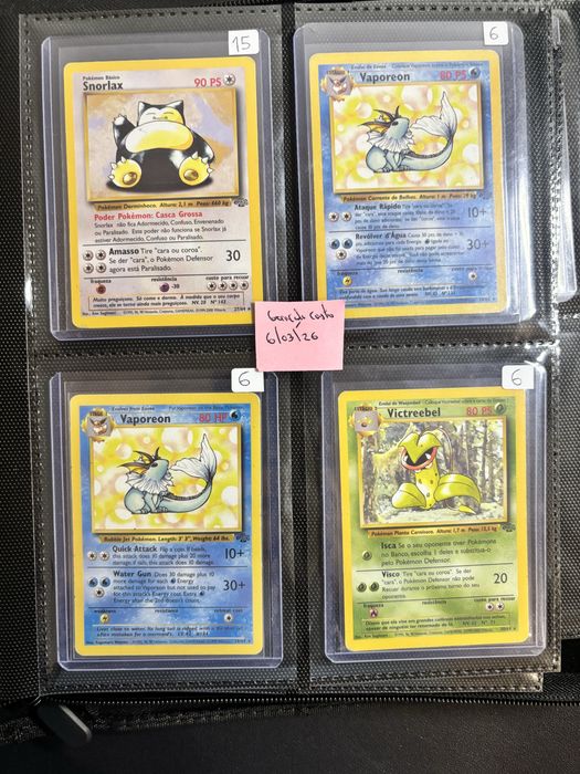 Cartas Pokemon Jungle