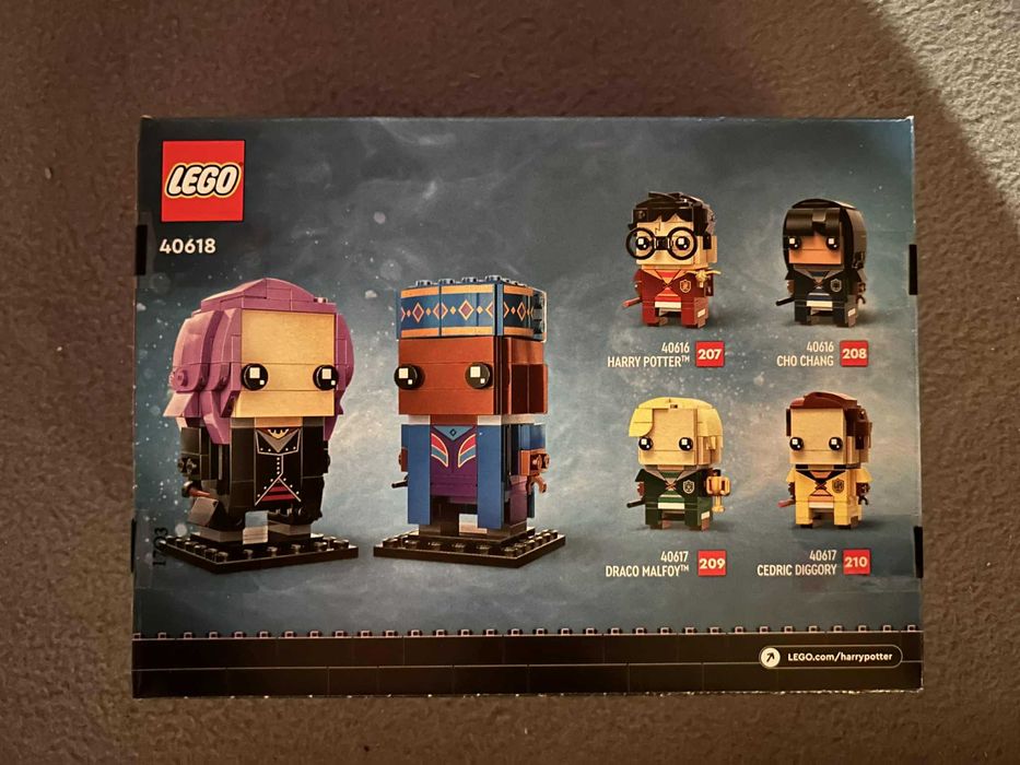 LEGO 40618 BrickHeadz - Kingsley Shacklebolt i Nimfadora Tonks