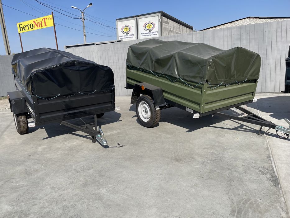 Новий авто причіп 200х120х35 (одновісний причіп)