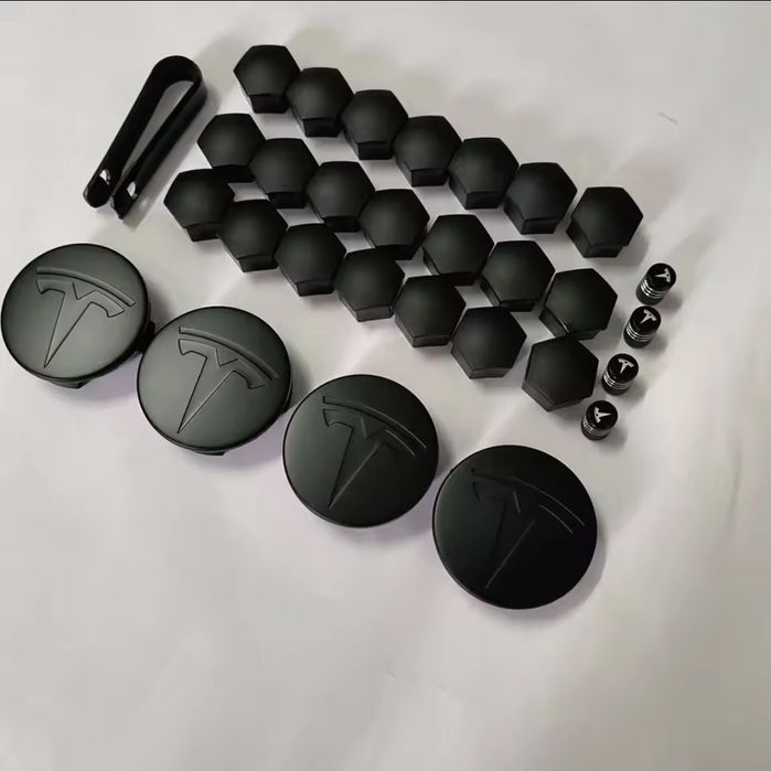 Kit centros de jantes TESLA