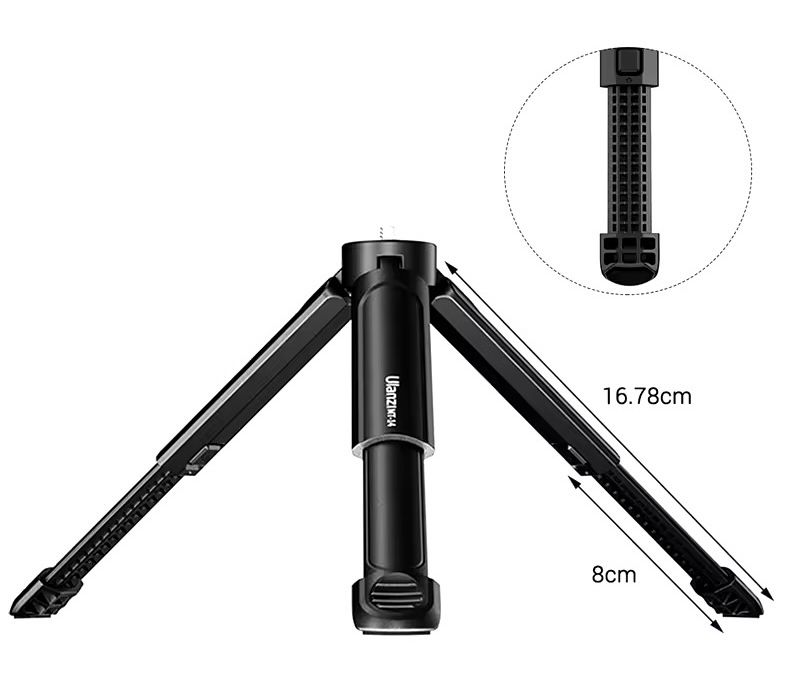 Ulanzi MT-14 штатив, для камери, телефону, різьба 1/4, трипод 15 см