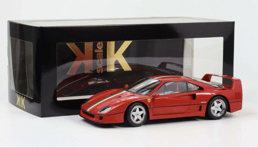 KK Scale  Ferrari F40 Ital Design Strip 1/18
