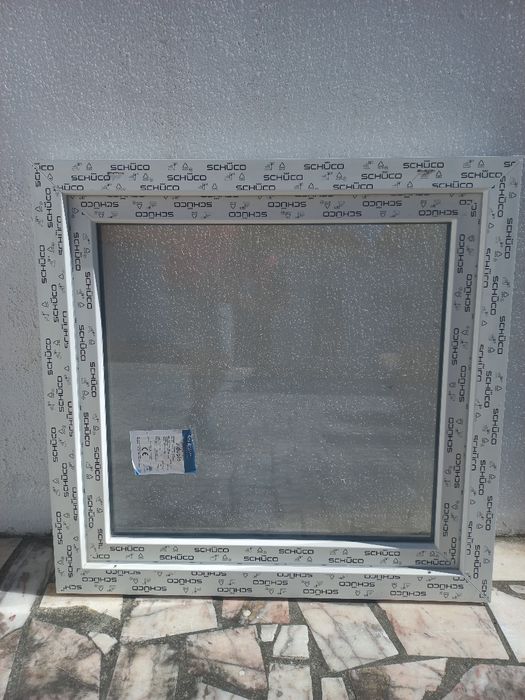 Janela pvc com vidro duplo oscilo-batente (nova)