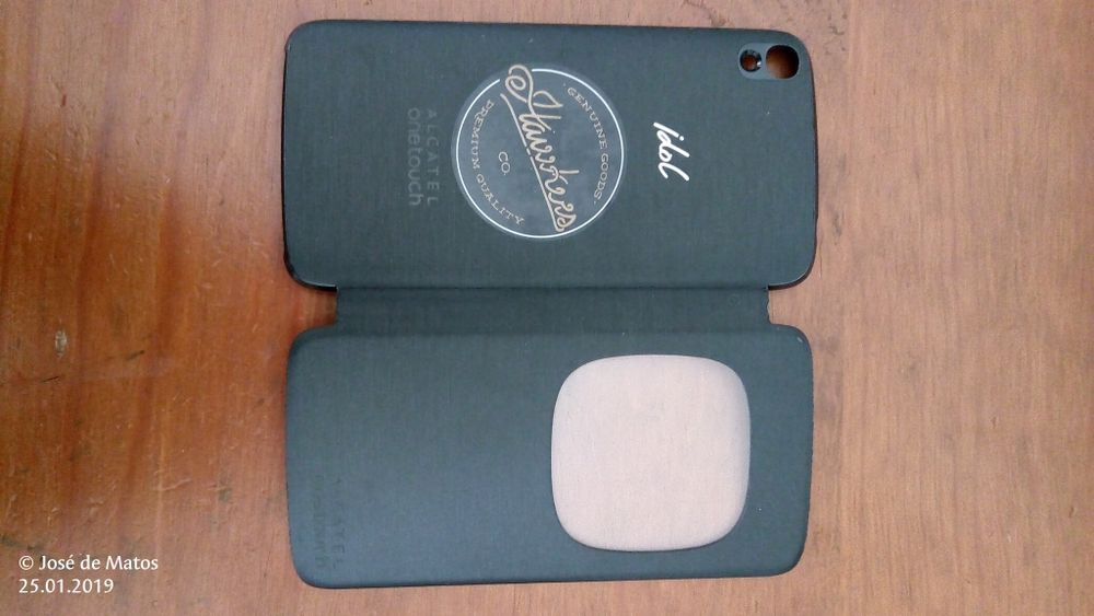 Capa original Alcatel Idol 3 de 5.5 polegadas.