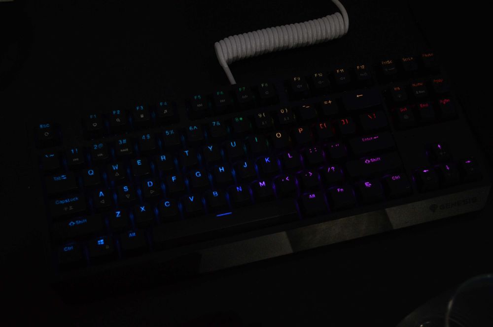 Klawiatura GENESIS Thor 230 TKL Outemu Brown Czarny