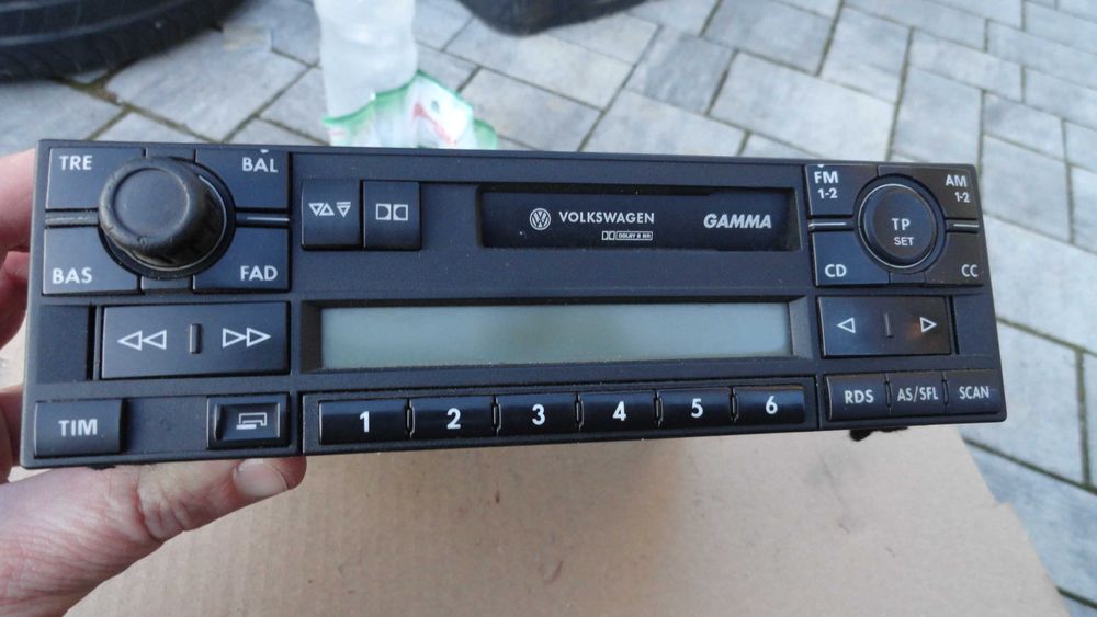 Radio Samochodowe Gamma Volkswagen Golf Passat Bora Polo ODKODOWANE