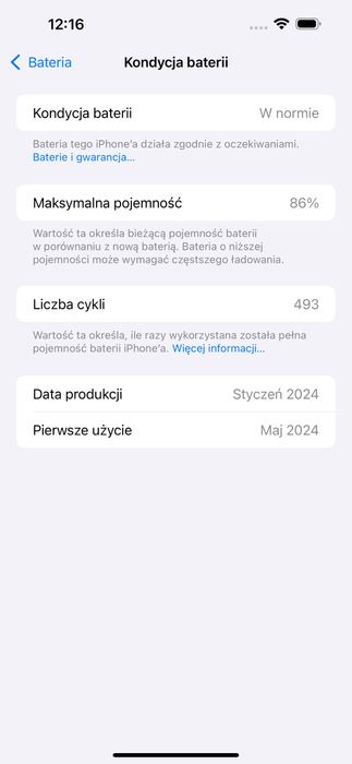 Iphone 15 Pro Max - 256 GB - Biały tytan - White titanium