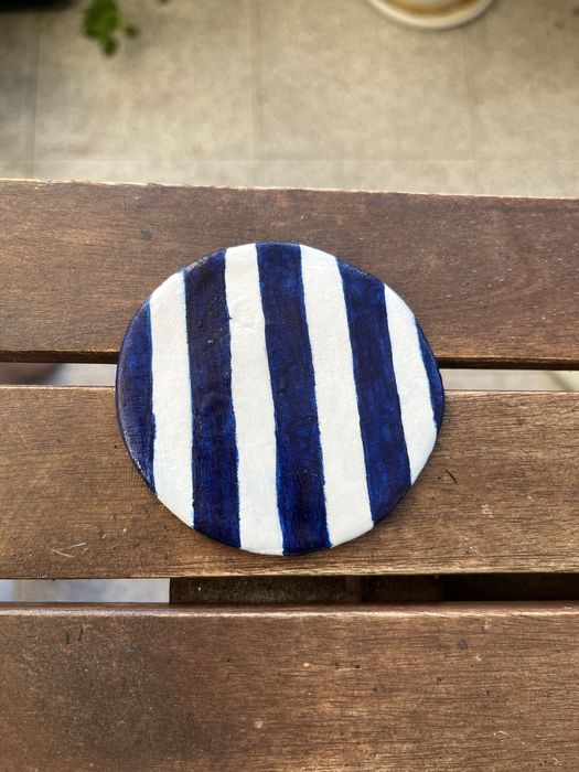 Conjunto de bases de copos | Feitas à mão com cerâmica fria