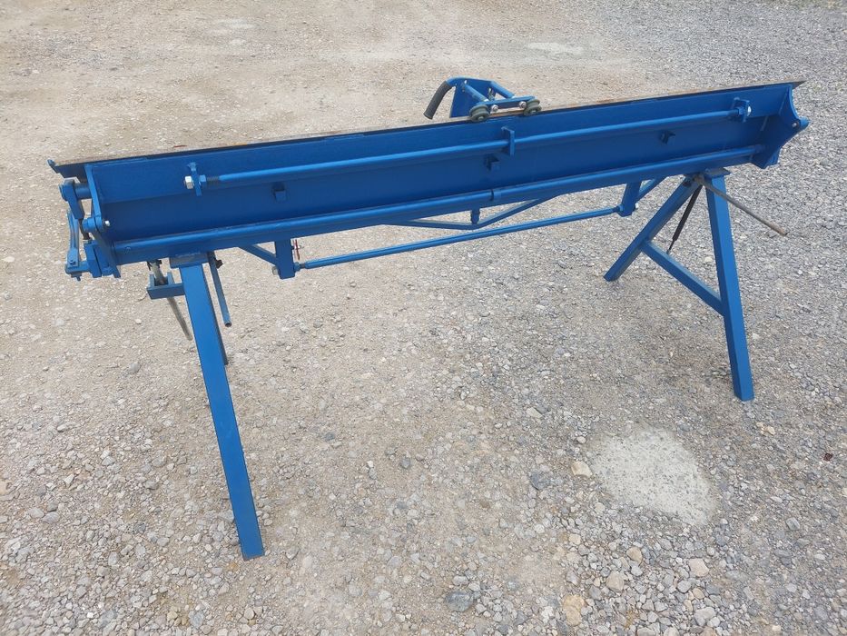 Ciężka Giętarka Do Blachy 1,2mm Zaginarka 2,14 Nóż Krążkowy Transport