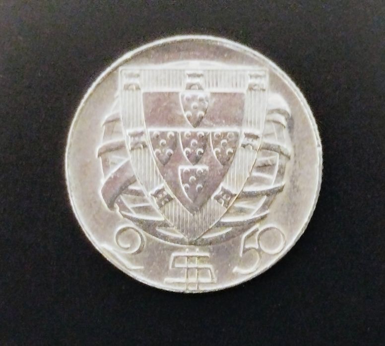 Moeda prata 2,50 escudos 1933