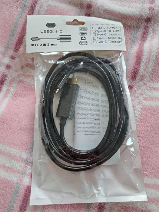 Kabel HDMI - usb C 2 metry
