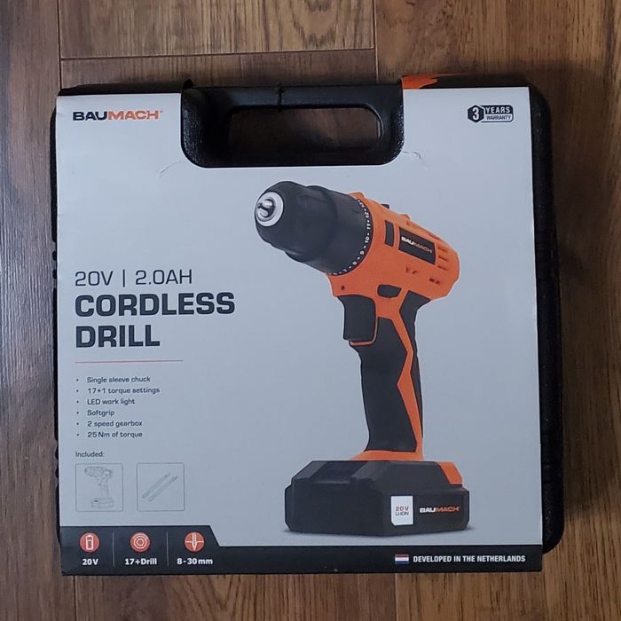 Wiertarko-wkrętarka BauMach