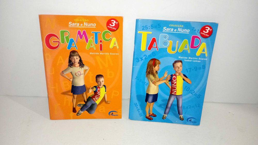 Sara e Nuno - Gramática e Tabuada