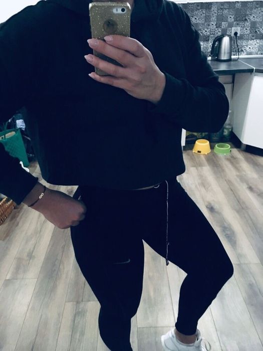 Krótka bluza H&M! Szara! Rozmiar S! Polecam!