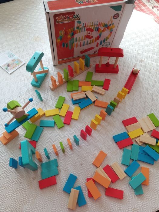 Jogo WooMax: Dominó Dinâmico para criança > 5 anos