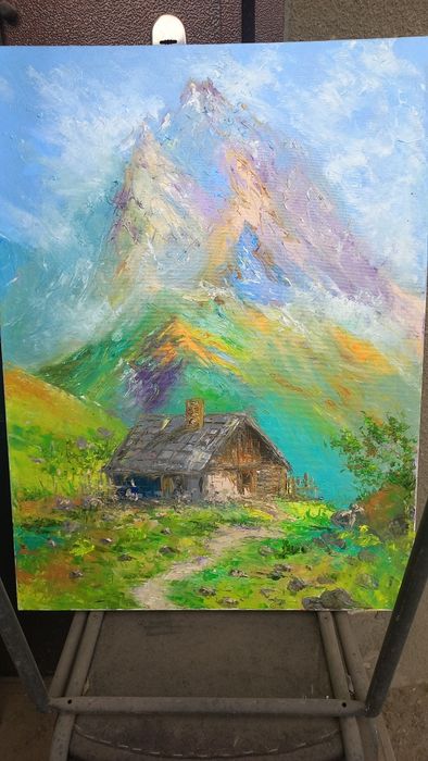 Картина масло холст