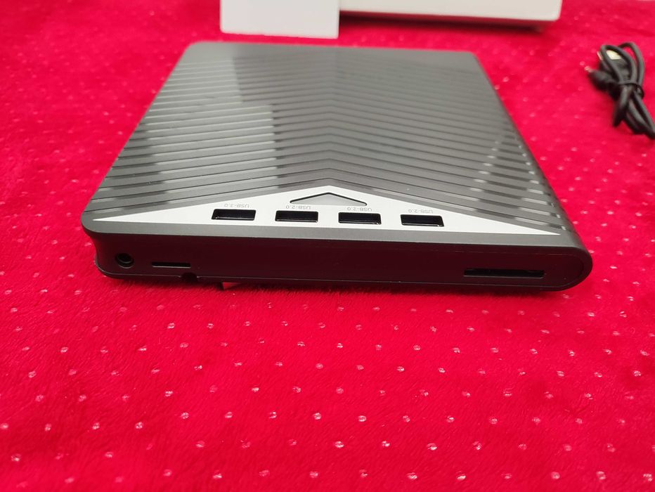 Nagrywarka Zewnętrzna DVD DL CD RW USB3.0 SD do Komputera PC Laptopa