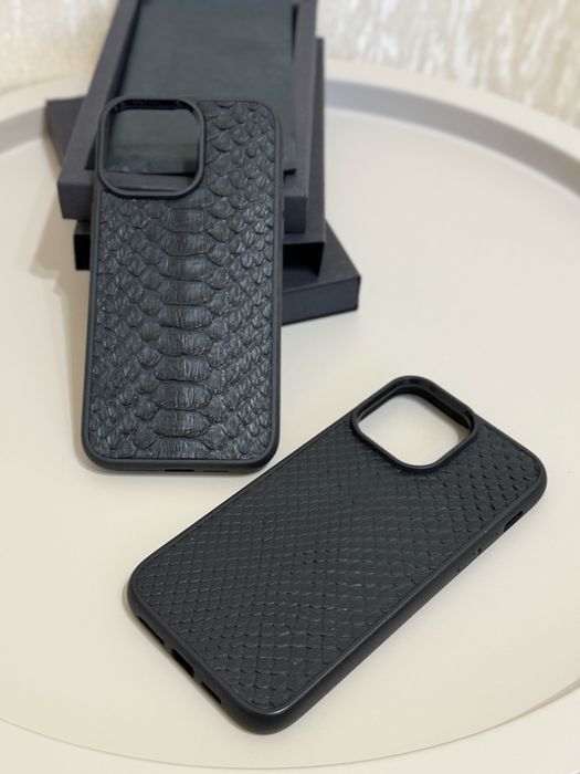 Чохол на iPhone Apple 14 Pro Max. Натуральна шкіра пітона