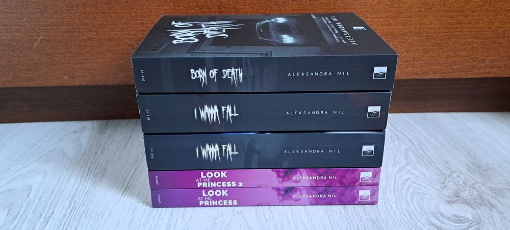 5x Aleksandra Nil I wanna fall Dark Side + Bright Side + Born of Death