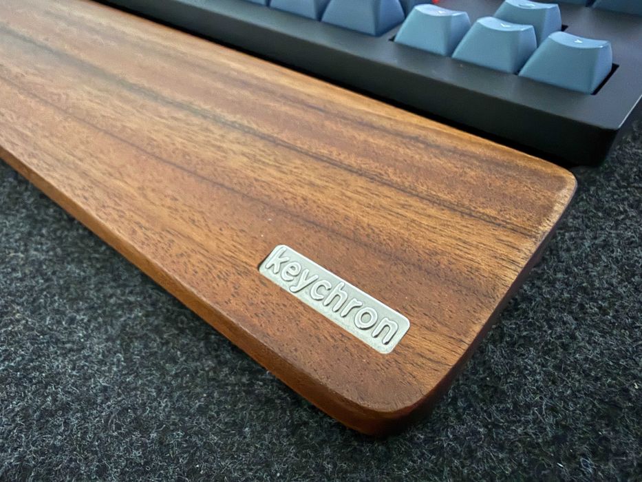 Keychron V3 Max QMK/VIA + Keychron Wooden Palm Rest + Etui Keychron