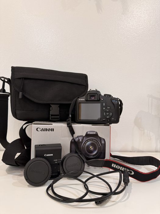 Canon EOS 2000D - Como Nova | Kit Completo