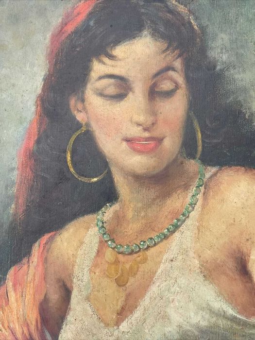 Obraz olejny z I poł. XX w. sygnowany