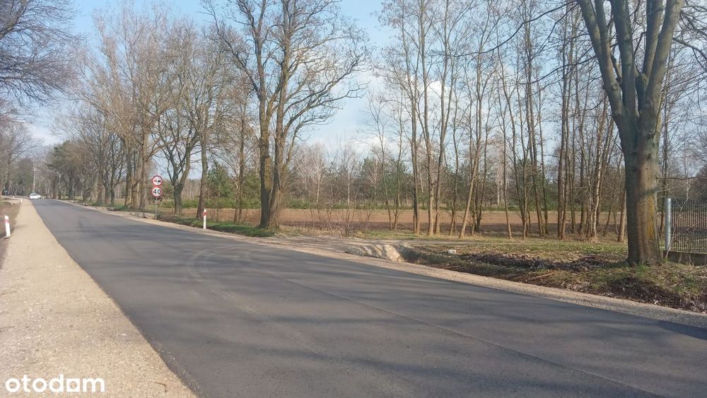 Działka siedliskowa z ogrodzeniem i prądem