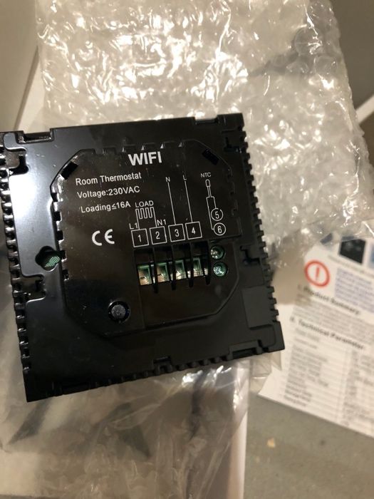 WI-FI Смарт Термостат Электрический обогрев пола