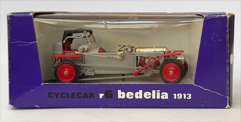 Brumm Ref r6 BEDELIA BD2 1913. Esc.:1/43. Com as caixas de origem. Em excelente estado geral.