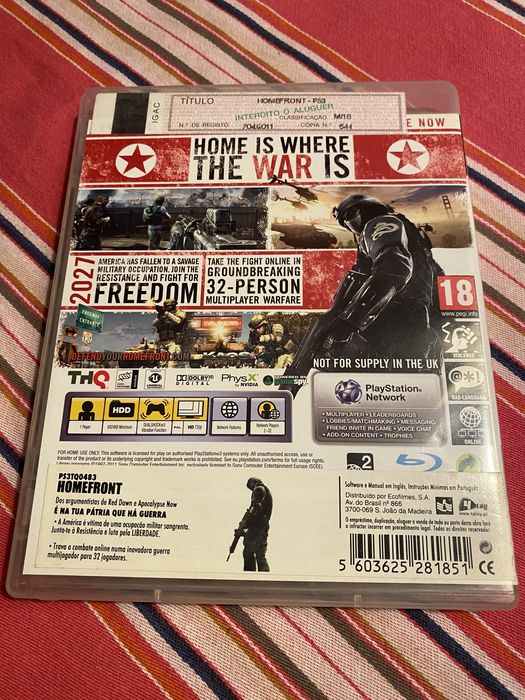 Homefront - jogo PS364284584747649121
