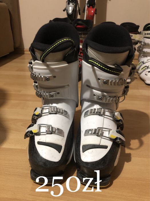 Buty narciarskie ROSSIGNOL COMP 4 czarne-białe rozmiar 23,5